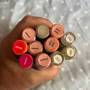 New LipSense Liquid Lipstick Lot - Silver Luster Samon Razzberry First Love